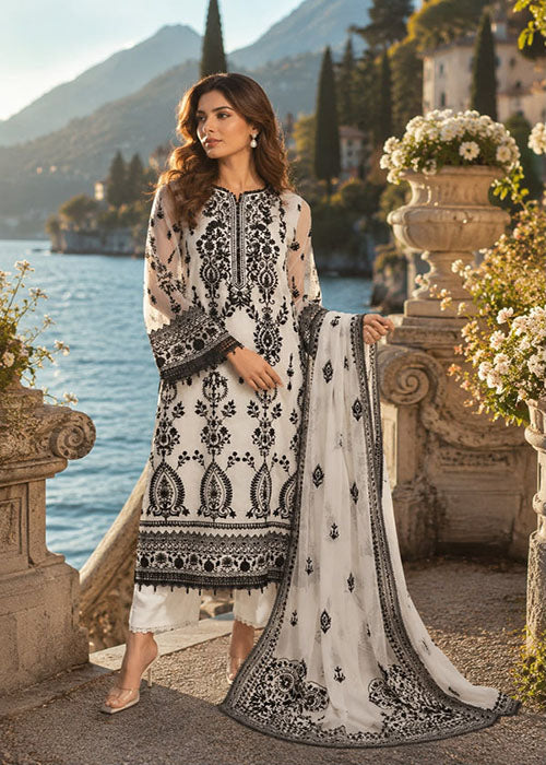 Noor Nooriyah Luxury Embroidered Chiffon Collection 2026 - D4